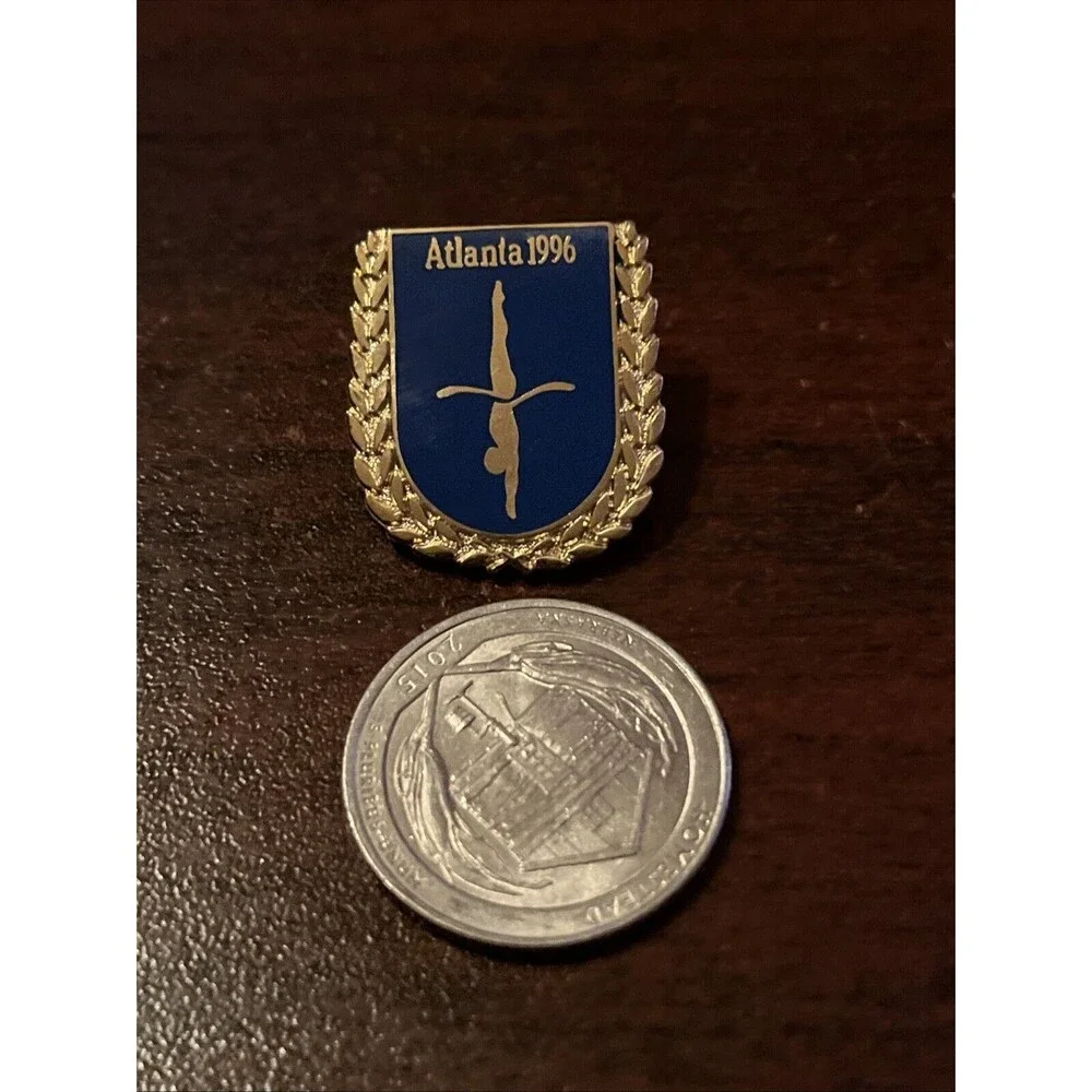 1996 Atlanta Summer‎ Olympics Diving Event Lapel Hat Pin